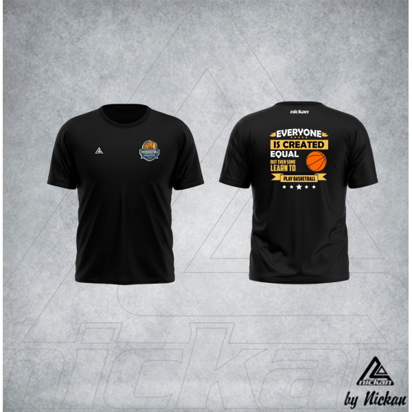  T  SHIRT Nickan MAXIBASKETBALL - EQUAL