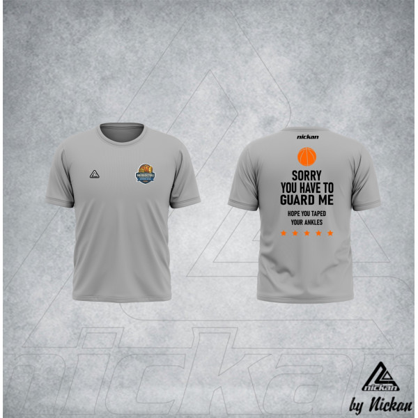  T  SHIRT Nickan MAXIBASKETBALL - SORRY