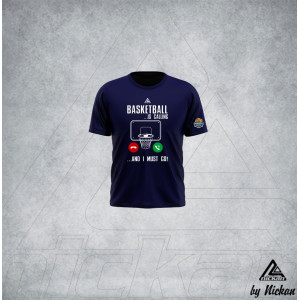  T  SHIRT Nickan MAXIBASKETBALL - CALL