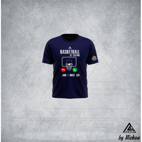  T  SHIRT Nickan MAXIBASKETBALL - CALL