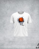  T  SHIRT Nickan MAXIBASKETBALL - ALL NET