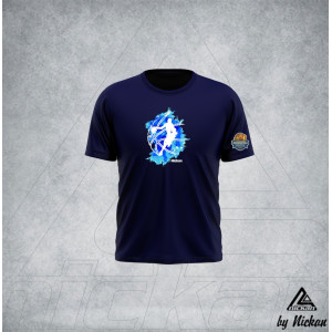  T  SHIRT Nickan MAXIBASKETBALL - UNIVERSE