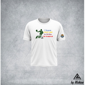  T  SHIRT Nickan MAXIBASKETBALL - OLD MAN